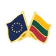 Ženkliukas Lietuvos ir Europos Sąjungos vėliavos